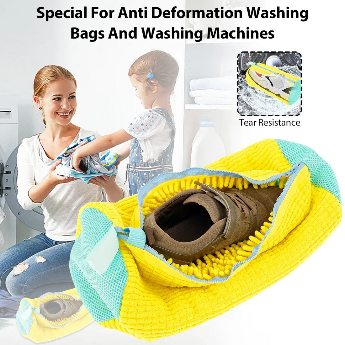 Shoe Washing Bag