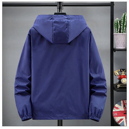 Reflective Zipper Sun Protection Clothes Men&