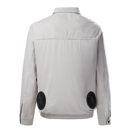 Fan Clothes Cooling Overalls Air-conditioning Clothes Refrigeration Site