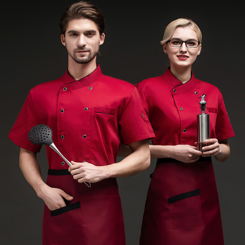 Work Clothes Short Sleeve Hotel Work Clothes