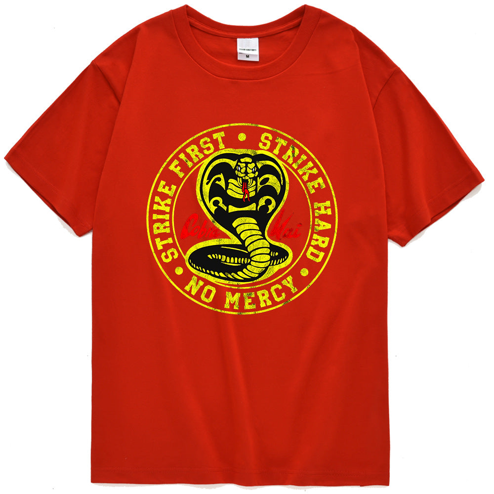 Clothes Cobra T-shirt Tide Brand Street Sports Clothes