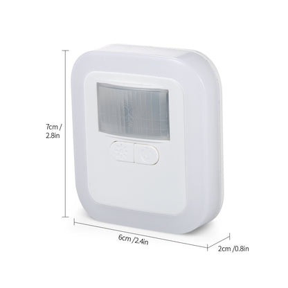 Body sensor toilet night light