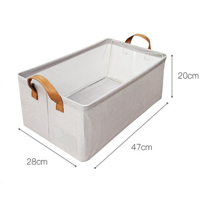 Morandi Clothing Storage Basket Finisher Household Fabrics