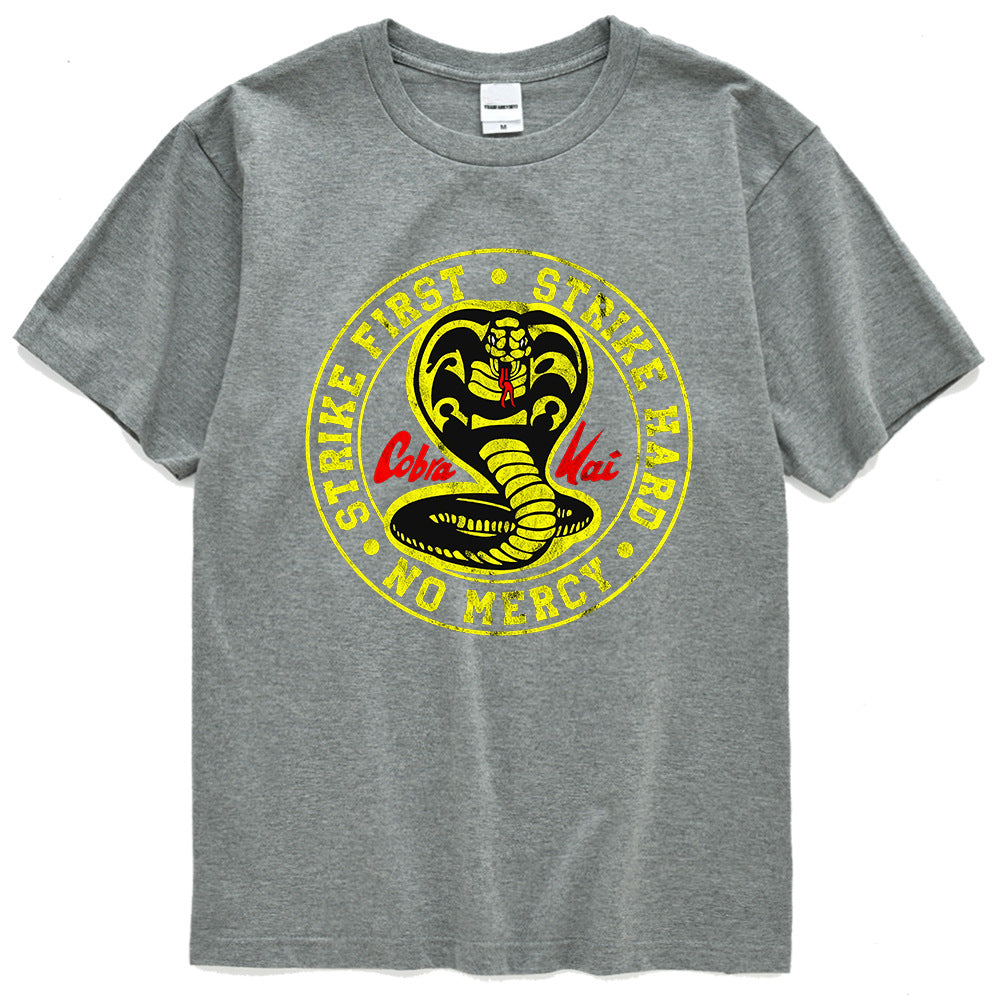 Clothes Cobra T-shirt Tide Brand Street Sports Clothes