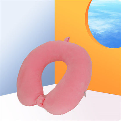 Memory Foam U-shaped Pillow Office Lunch Break Removable And Washable