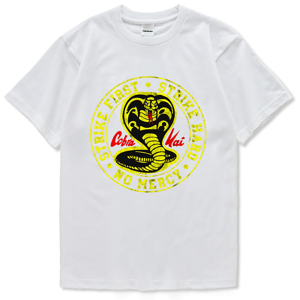 Clothes Cobra T-shirt Tide Brand Street Sports Clothes