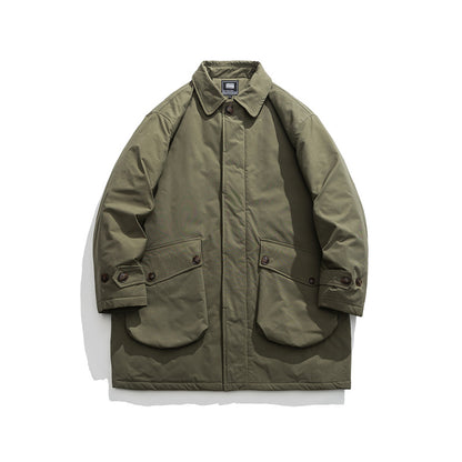 Retro Workwear Cotton-padded Clothes Couple Clothes