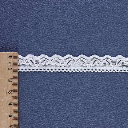 Elastic Lace Brocade Ammonia White Clothing Accessories