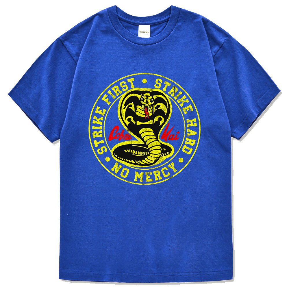 Clothes Cobra T-shirt Tide Brand Street Sports Clothes
